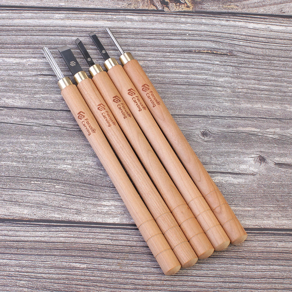 S10 Small Wood Carving Chisel Set 5pc/Set (FC705 Change To FC706)