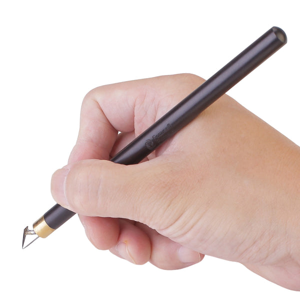 Focuser Tungsten Steel V-Tip Line Carving Pencil （TS01）- Unmatched Sharpness & Precision for All Clay States