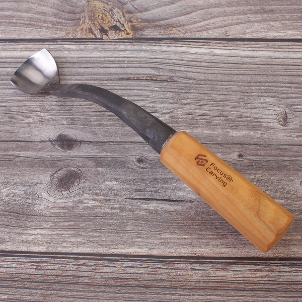 FC848 Small 52100 FORGED STEEL SWAN NECK Carving Gouges