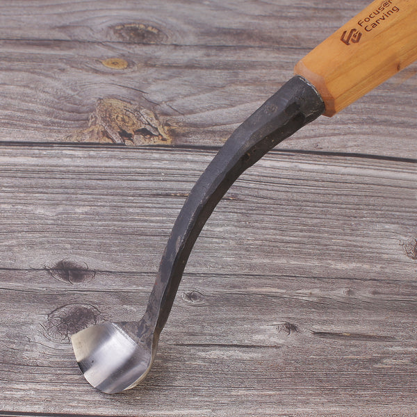 FC848 Small 52100 FORGED STEEL SWAN NECK Carving Gouges