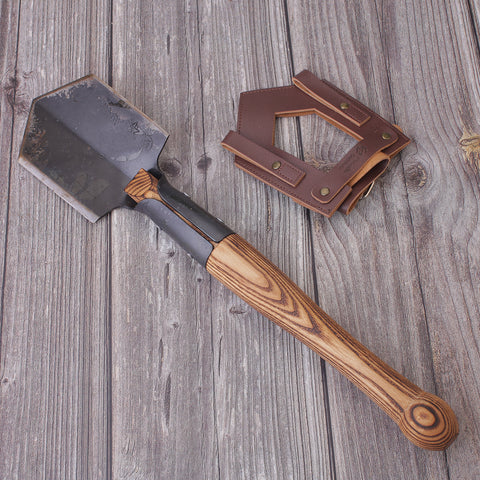 Handmade Forge Outdoor Sharp Trowel With Sheath
