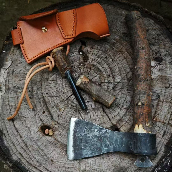 FC9001 Outdoor Handmade Small Axe Blade For DIY