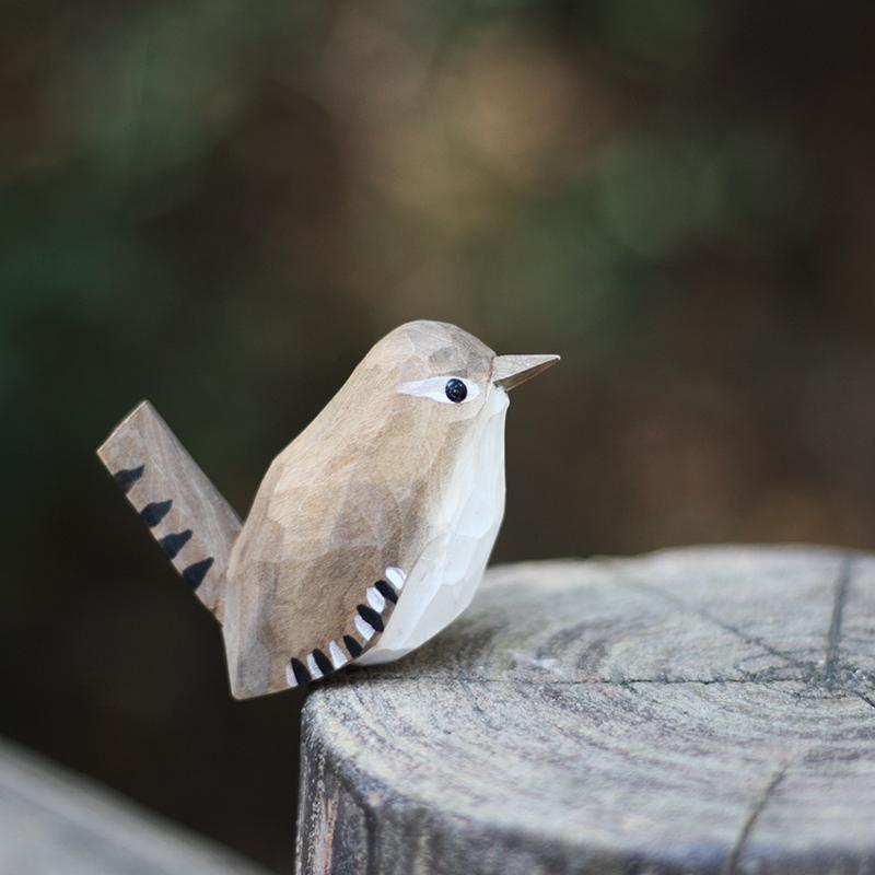 Winter Wren Figurine